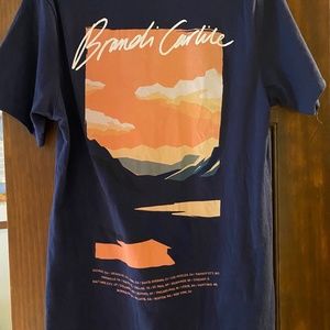 Brandi Carlile In these Silent Days Tour t-shirt